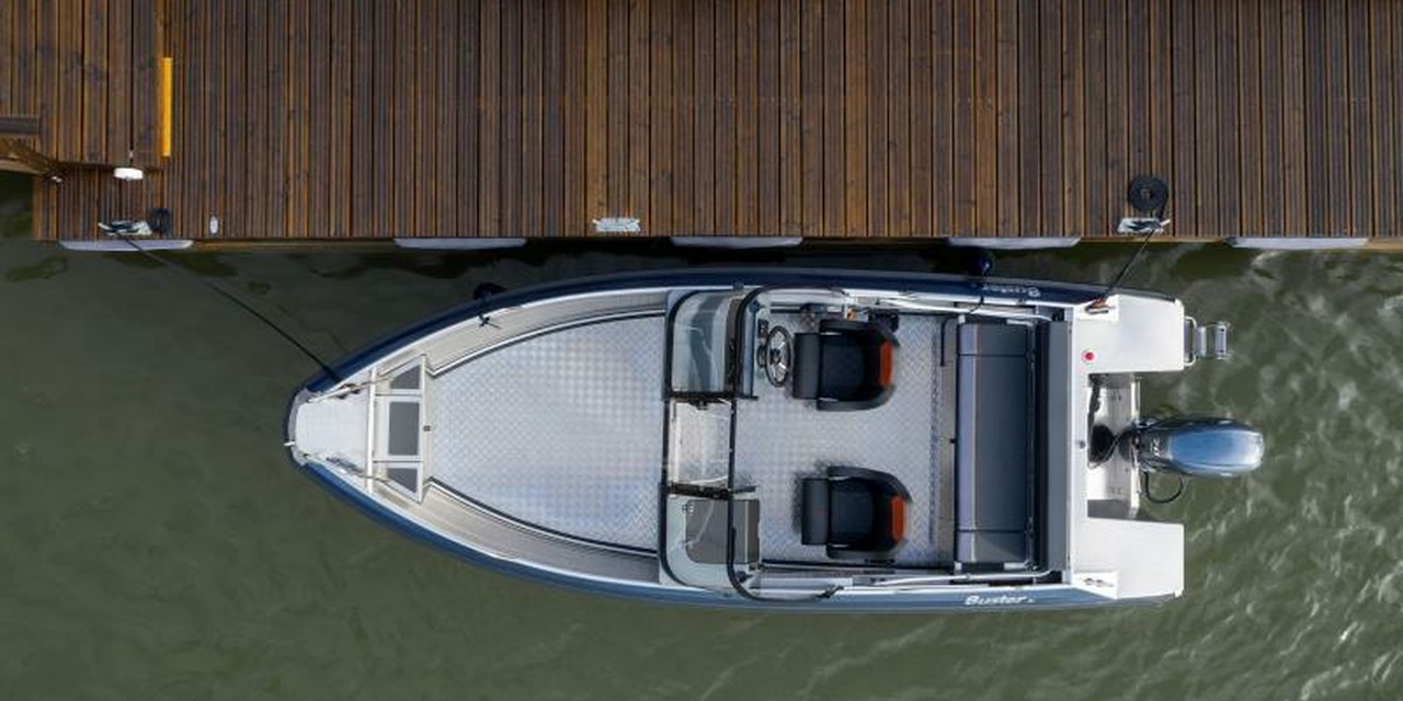 Buster X Aluminum Motor Boat