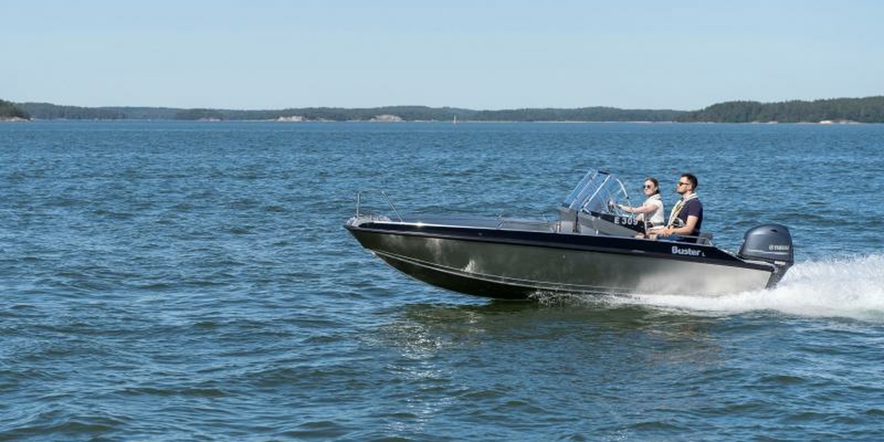 Buster L2 Aluminum Motor Boat